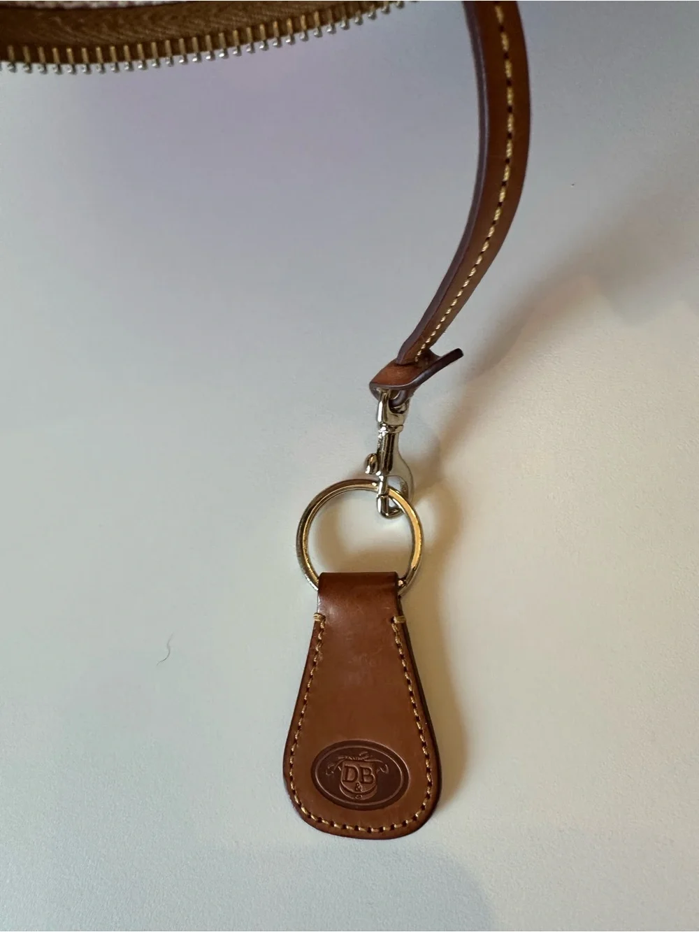 Dooney & Bourke Pink Pebble Grain Leather Hobo Bag. J2738732